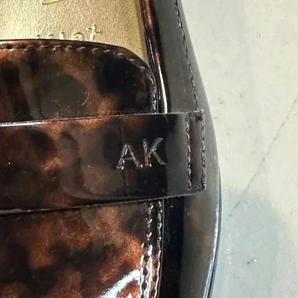 NWOT Anne Klein iflex Tortoise Shell Loafers Women’s Size 6.5 work business flat - Picture 3 of 10